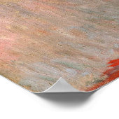 Claude Monet - Sonnenblumen Poster (Ecke)