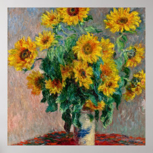 Claude Monet - Sonnenblumen Poster