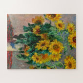 Claude Monet - Sonnenblumen Puzzle (Horizontal)