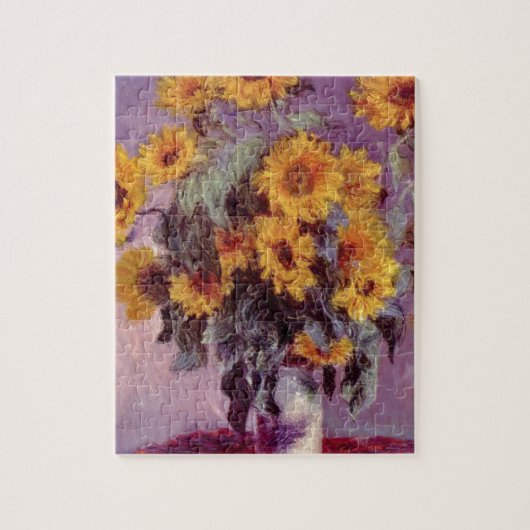 Claude Monet // Sonnenblumen Puzzle (Vertikal)