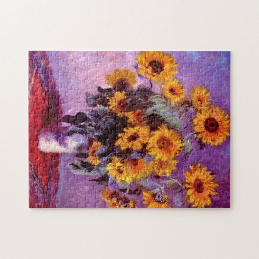 Claude Monet:Sonnenblumen Puzzle (Horizontal)
