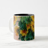 Claude Monet - Sonnenblumen Zweifarbige Tasse (Vorderseite Links)