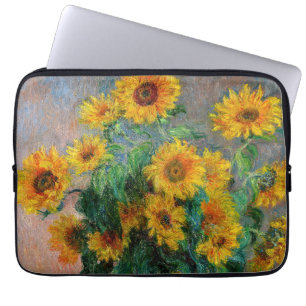 Claude Monet - Sonnenblumenstrauß Laptopschutzhülle