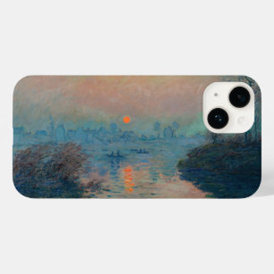Claude Monet - Sonnenuntergang auf der Seine am La Case-Mate iPhone 14 Hülle