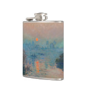 Claude Monet - Sonnenuntergang auf der Seine am La Flachmann (Links)