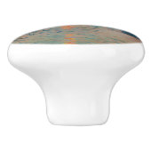 Claude Monet - Sonnenuntergang auf der Seine am La Keramikknauf (Seitenansicht)