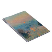 Claude Monet - Sonnenuntergang auf der Seine am La Notizblock (Rechte Seite)