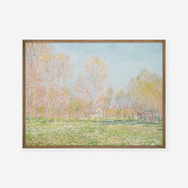 Claude Monet Spring in Giverny Malerei Printing Poster