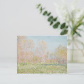 Claude Monet Spring in Giverny Malerei Printing Postkarte (Stehend Vorderseite)