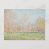 Claude Monet Spring in Giverny Malerei Printing Postkarte (Vorderseite)