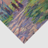 Claude Monet Spring von der Seine Seidenpapier (Detail)