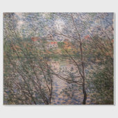 Claude Monet - Springtime durch die Zweige Geschenkpapier (Flach)