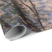 Claude Monet - Springtime durch die Zweige Geschenkpapier (Rolleneckpunkt)