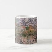 Claude Monet - Springtime durch die Zweige Kaffeetasse (Mittel)