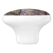 Claude Monet - Springtime durch die Zweige Keramikknauf (Seitenansicht)