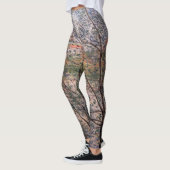 Claude Monet - Springtime durch die Zweige Leggings (Links)