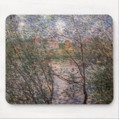 Claude Monet - Springtime durch die Zweige Mousepad (Vorne)