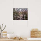 Claude Monet - Springtime durch die Zweige Poster (Küche)