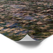 Claude Monet - Springtime durch die Zweige Poster (Ecke)