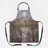 Claude Monet - Springtime durch die Zweige Schürze (Vorderseite)