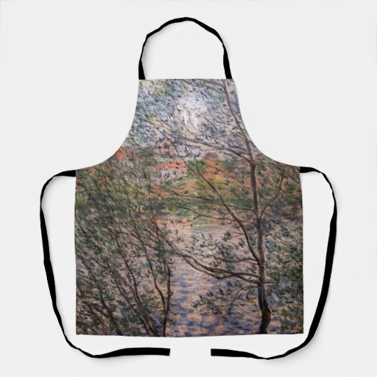 Claude Monet - Springtime durch die Zweige Schürze (Vorderseite)