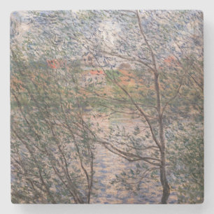 Claude Monet - Springtime durch die Zweige Steinuntersetzer