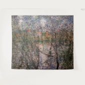 Claude Monet - Springtime durch die Zweige Wandteppich (Vorderseite (Horizontal))