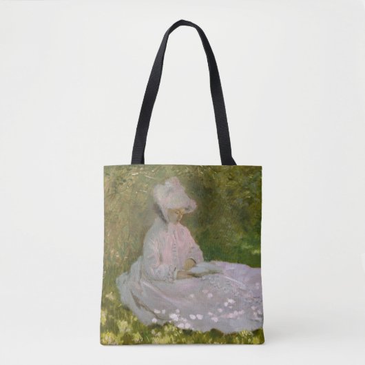 Claude Monet - Springtime Tasche (Vorderseite)