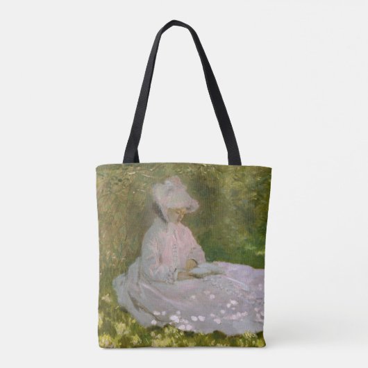 Claude Monet - Springtime    Tasche (Rückseite)