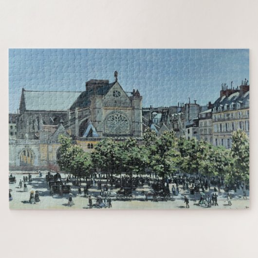 Claude Monet St. Germain l’Auxerrois Puzzle (Horizontal)