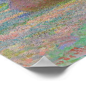 Claude Monet Stacks of Wheat End Summer Artwork Poster (Ecke)