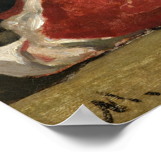 Claude Monet | Still Life, the Joint of Meat Poster (Ecke)