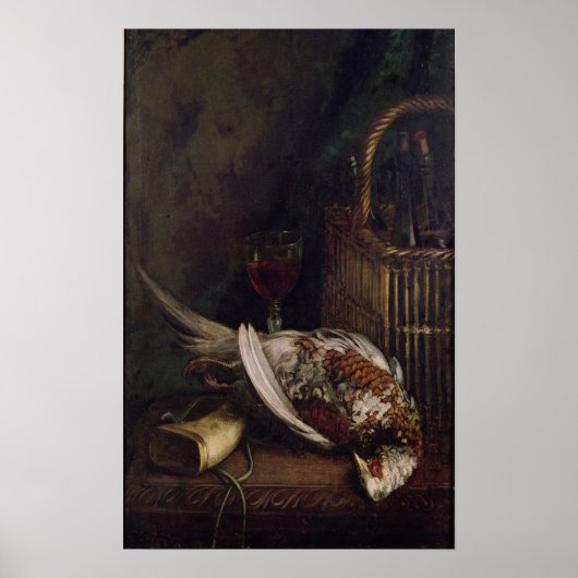 Claude Monet | Still Life with a Pheasant, c.1861 Poster (Vorne)