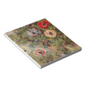Claude Monet-Stillleben mit Anemonen-Schicksals-Ge Notizblock (angewinkelt)