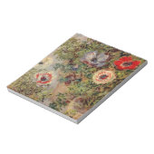 Claude Monet-Stillleben mit Anemonen-Schicksals-Ge Notizblock (Rotiert)