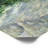 Claude Monet | Stillleben mit Birnen und Trauben Poster (Ecke)