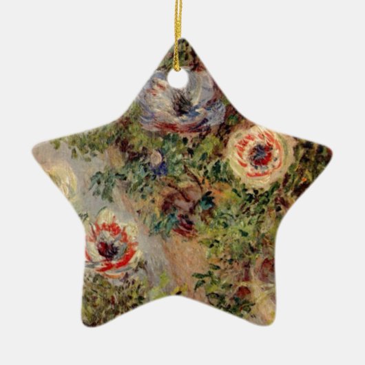 Claude Monet-Stillleben mit Keramik Ornament (Vorne)