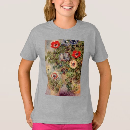 Claude Monet-Stillleben mit T-Shirt (Vorderseite)