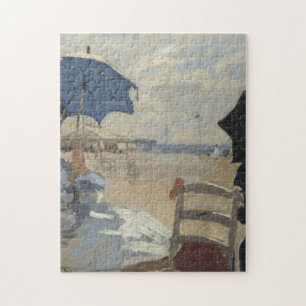 Claude Monet-Strand-Szene Puzzle