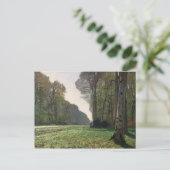 Claude Monet | Straße nach Bas-Breau, Fontaineblea Postkarte (Stehend Vorderseite)