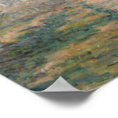 Claude Monet - Straße von La Roche-Guyon Poster (Ecke)