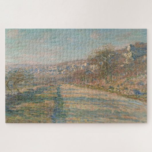 Claude Monet Straße von La Roche-Guyon Puzzle (Horizontal)