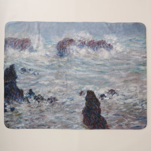 Claude Monet - Sturm an der Küste von Belle-Île Sherpadecke