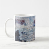 Claude Monet - Sturm vor der Küste von Belle-Ile Kaffeetasse (Links)