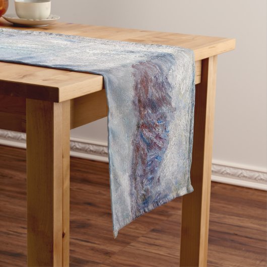 Claude Monet - Sturm vor der Küste von Belle-Ile Kurzer Tischläufer (Beispiel)