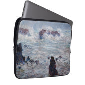 Claude Monet - Sturm vor der Küste von Belle-Ile Laptopschutzhülle (Vorne Rechts)