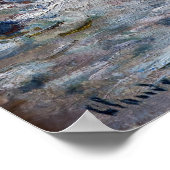 Claude Monet - Sturm vor der Küste von Belle-Ile Poster (Ecke)