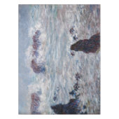 Claude Monet - Sturm vor der Küste von Belle-Ile Tischdecke (Vorderseite)