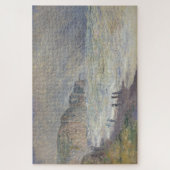 Claude Monet Stürmische See bei Pourville Puzzle (Vertikal)