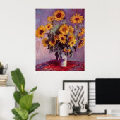 Claude Monet Sunflowers Poster (Heimbüro)